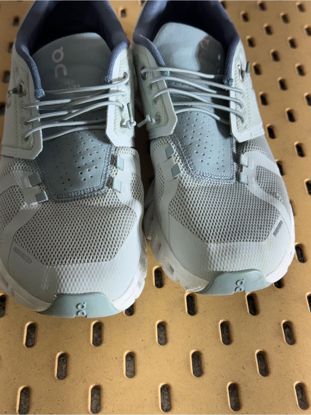 On Running Sneakers Women size 9 Cloud 5 Lightweight cobble Blue surf 59.98895 - Picture 8 of 8